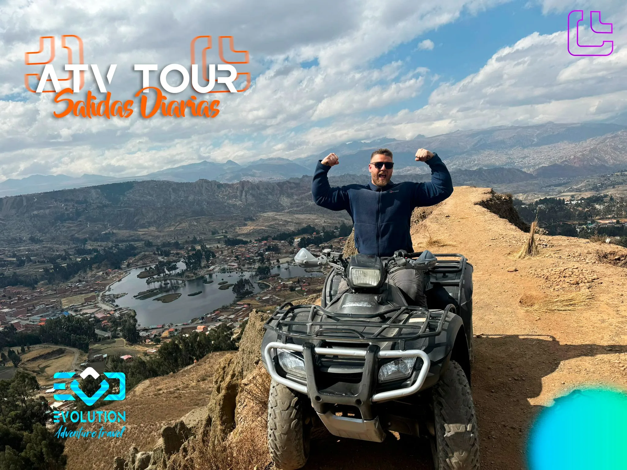 TOUR ATV CUADRATRACK - HALF DAY